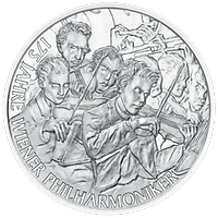 20 Euro - Silbermünze 175 Jahre Wiener Philharmoniker (2017)