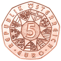 5 Euro - Kupfermünze Osterlamm (2017)