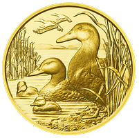 100 Euro - Goldmünze 'Die Stockente'  (2018)