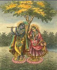 Krishna und Radha,Indien, 19. Jh. © KHM mit MVK und ÖTM