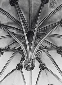 Gewölbe der Katharinenkapelle im Südturm, 1965-70 © Peter Kodera / VBK, Wien, 2011