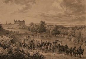 Überbringung des Erzherzogshutes, 1835