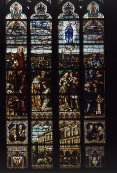 Linzer window of the Votiv Chapel