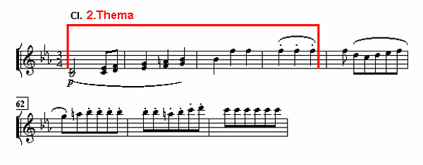 Symphonie Nr. 3 ('Eroica'), 1. Satz, Takte 57-64