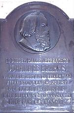 Brahms Gedenktafel, Wien III., Landstraßer Hauptstraße 96