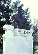 Bruckner-Denkmal in Wien I., Stadtpark, Parkring