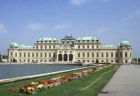 Das Belvedere in Wien