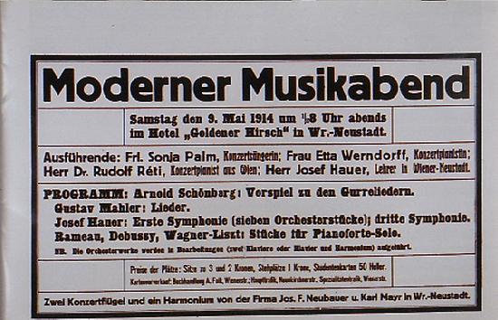 Moderner Musikabend in Wiener Neustadt