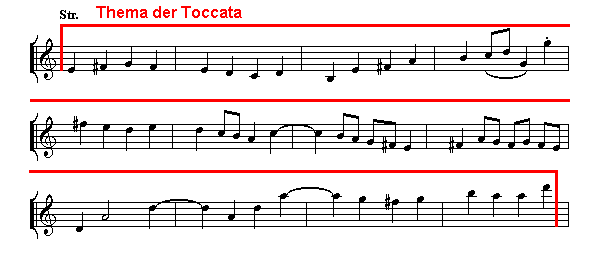 Notenbild: Konzert für Klavier und Orchester, 1. Satz, Takte 11-21