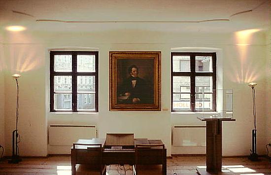Wohnzimmer der Schuberts
