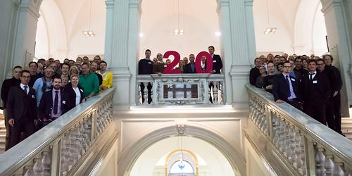 Etwa 500.000 Studierende im deutschsprachigen Raum arbeiten mit dem an der TU Graz entwickelten Campus-Management-System. Im Bild: Ein Treffen aller Partner-Hochschulen., Foto: © CAMPUSonline - TU Graz