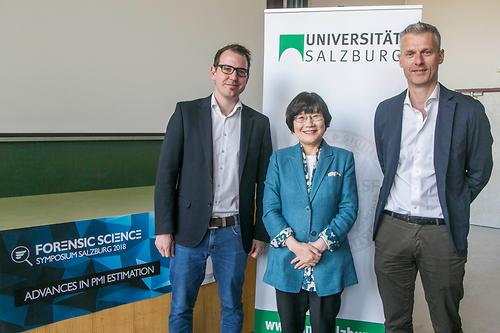 Dr. Stefan Pittner, Prof. Heesun Chung und Professor Fabio Monticelli