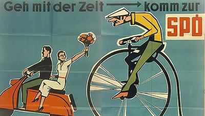 Plakat der SPÖ, 1958