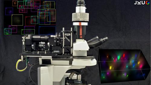 Prototyp des Lichtfeld-Mikroskops