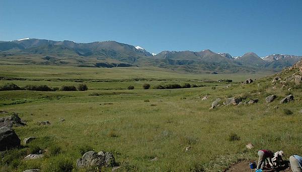 Die Grabstätten von Dali (Kasachstan) waren Grundlage für wichtige genetische Proben. Sie zeigen die Veränderung der Abstammung der dortigen Bevölkerung um 2.000 v. der Zeitrechnung