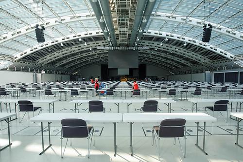 Testsaal im Design Center Linz