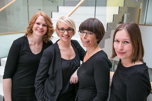 Daniela Grach, Caroline Schlinter, Marlies Wallner und Nicole Zöhrer