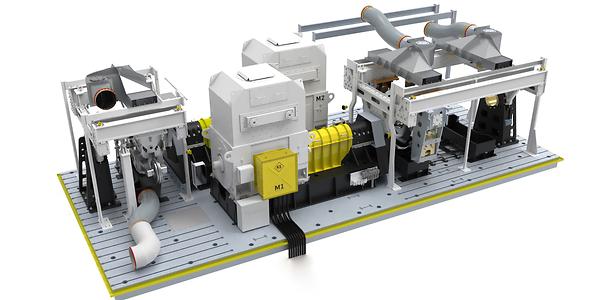 Am Institut für Betriebsfestigkeit und Schienenfahrzeugtechnik der TU Graz entsteht ein neuartiger Prüfstand, der erstmals Untersuchungen von Bremsbelastungen und deren Auswirkungen auf das komplette Fahrwerk ermöglicht.