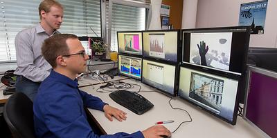 Das Team der TU Graz arbeitet im Rahmen des neuen CD-Labors gemeinsam mit dem Unternehmenspartner Qualcomm Technologies an einer Bildbeschreibung in 3D