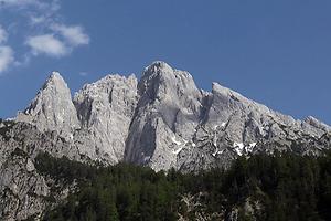 Blick auf den Großen Ödstein aus dem Johnsbachtal