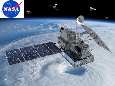 Der 2014 gestartete Global Precipitation Mission (GPM)-Satellit mit neuem Niederschlagsradar ist Kern der Precipitation Measurement Missions (PMM)
