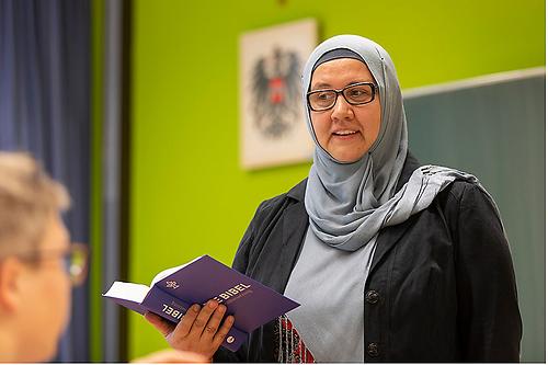 Mevlida Mesanovic, islamische Religionspädagogin, sensibilisiert für fundamentalistische Tendenzen.