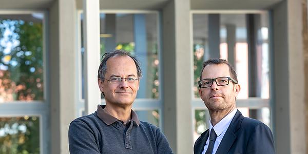 Die beiden neuesten CD-Labor Leiter der TU Graz: Anton Glieder (l.) und Christian Slugovc