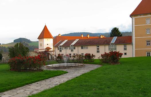 Garten im Wirtschaftsbereich