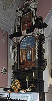 Barocker Seitenaltar links