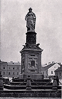 Statue der Austria am Austria-Platz (1875-1918)