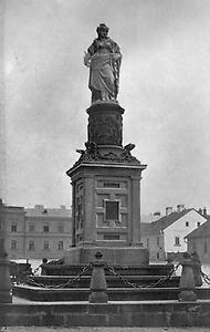 Statue der Austria am Austria-Platz (1875-1918)