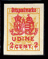 Briefmarke Udine