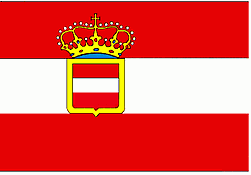 Die österreichische Marineflagge (1786-1918)