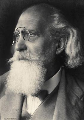Wilhelm Kienzl, österreichischer Komponist und Schriftsteller. Photographie. 1924. © IMAGNO