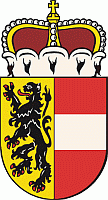 Das Wappen Salzburgs