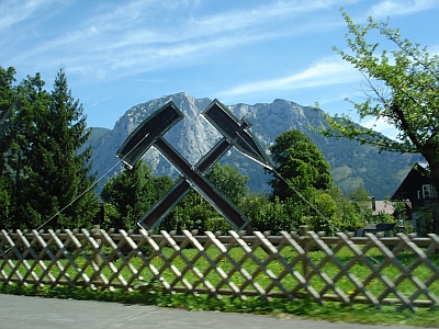 Bergmannszeichen bei Bad Aussee - Foto: P. Diem