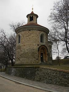 St. Martins-Rotunde Ende 11. Jh. (mit Klick vergrößern!) © P. Diem