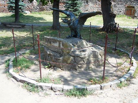 Turul im Schlosspark von Ushhorod