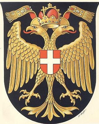Nimbierter Wiener Doppeladler 1461 (nach Ströhl)