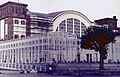 „Gewächshaus“ an der Messefesthalle in Frankfurt (1985), später zurückgebaut