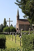 Soldatenfriedhof mit Mariahilfkapelle in St. Jakob