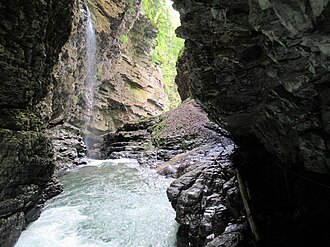 Engstelle der Üblen Schlucht