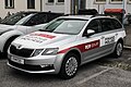 Foliertes Dienstfahrzeug (Škoda Octavia III)