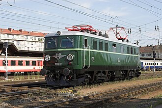 Museumslokomotive 1010.10 in Graz Hbf