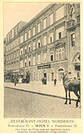 Annonce, um 1900