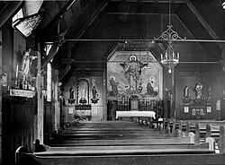 Innenansicht im Jahr 1934