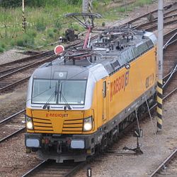 193 206 trägt die RegioJet-Lackierung