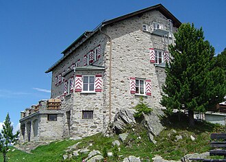 Neue Bielefelder Hütte – Gebiet Hochoetz