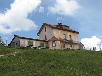 Julius-Seitner-Hütte auf dem Eisenstein