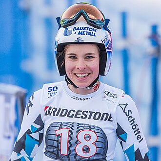 Nicole Schmidhofer in Garmisch 2017
